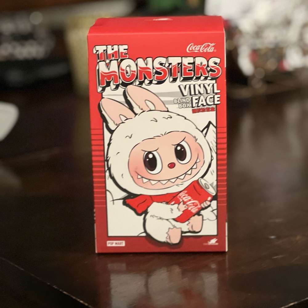 Coca-Cola Monsters Series Vinyl Box in Red and White